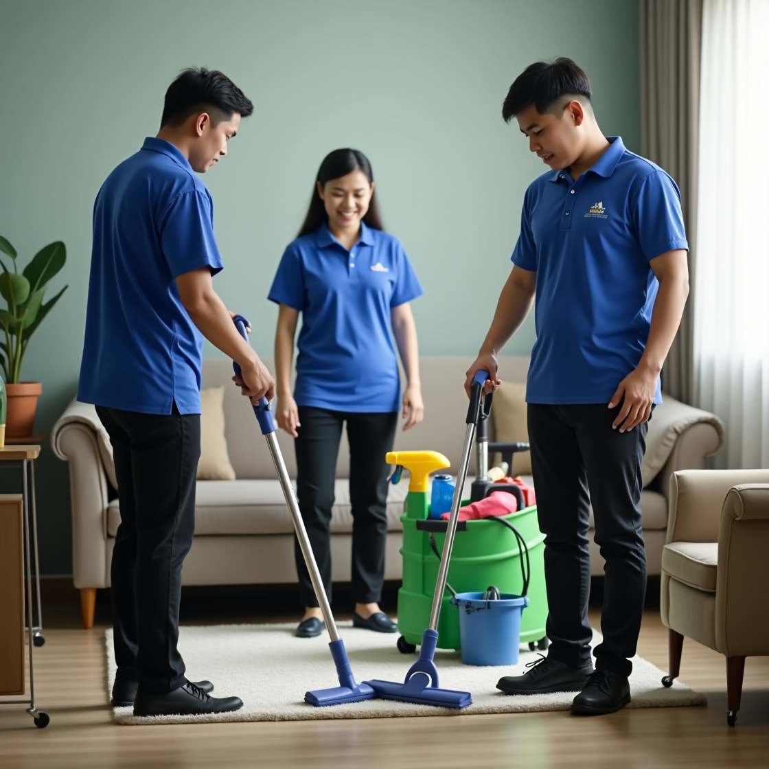 Tổng vệ sinh dọn nhà 4 Bao lau can tong ve sinh nha
